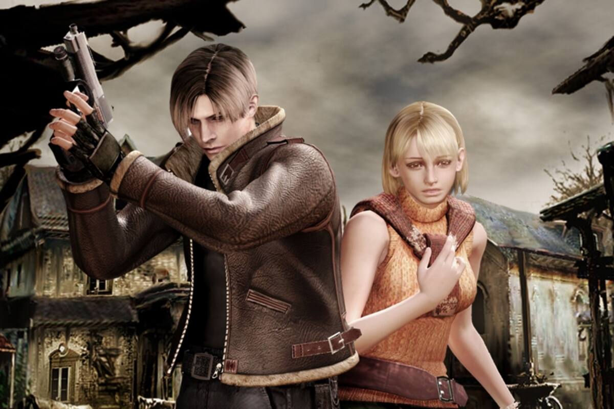 Resident Evil 4 pero reimaginado como una novela visual romántica