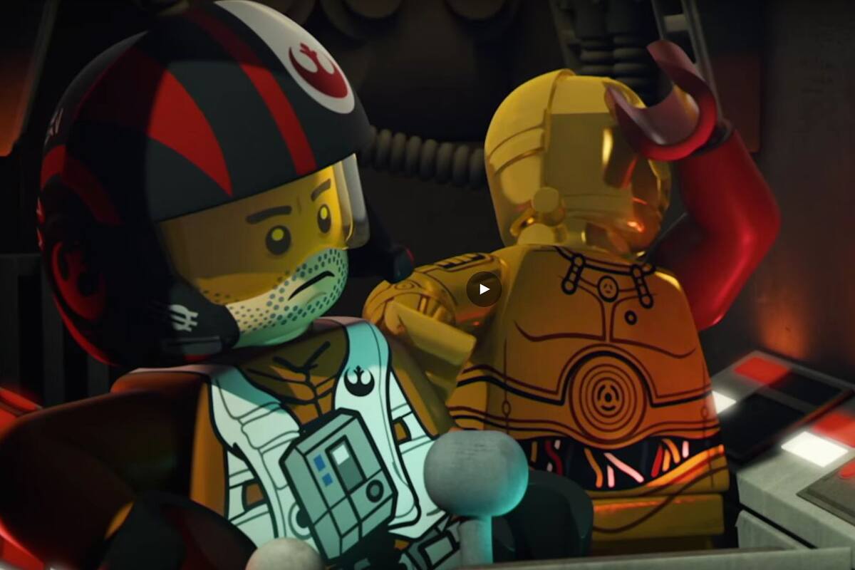 Trailer de LEGO Star Wars muestra a Poe Dameron