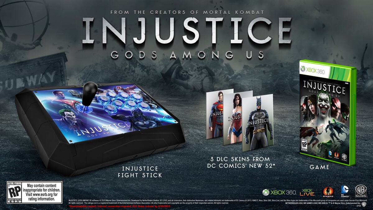 Warner reveló la Battle Edition, que incluye un stick de combate