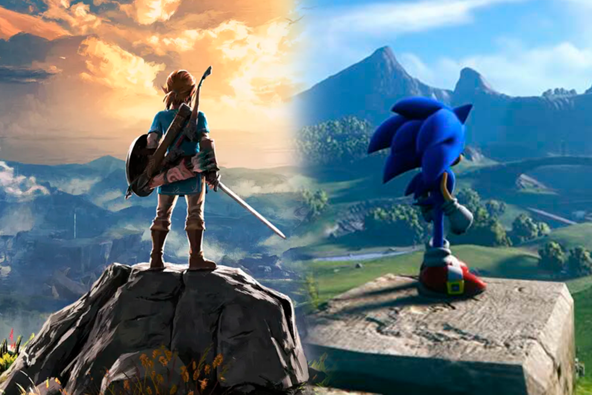 Are Sonic Frontiers and Breath of the Wild similar? This said the Sonic Team