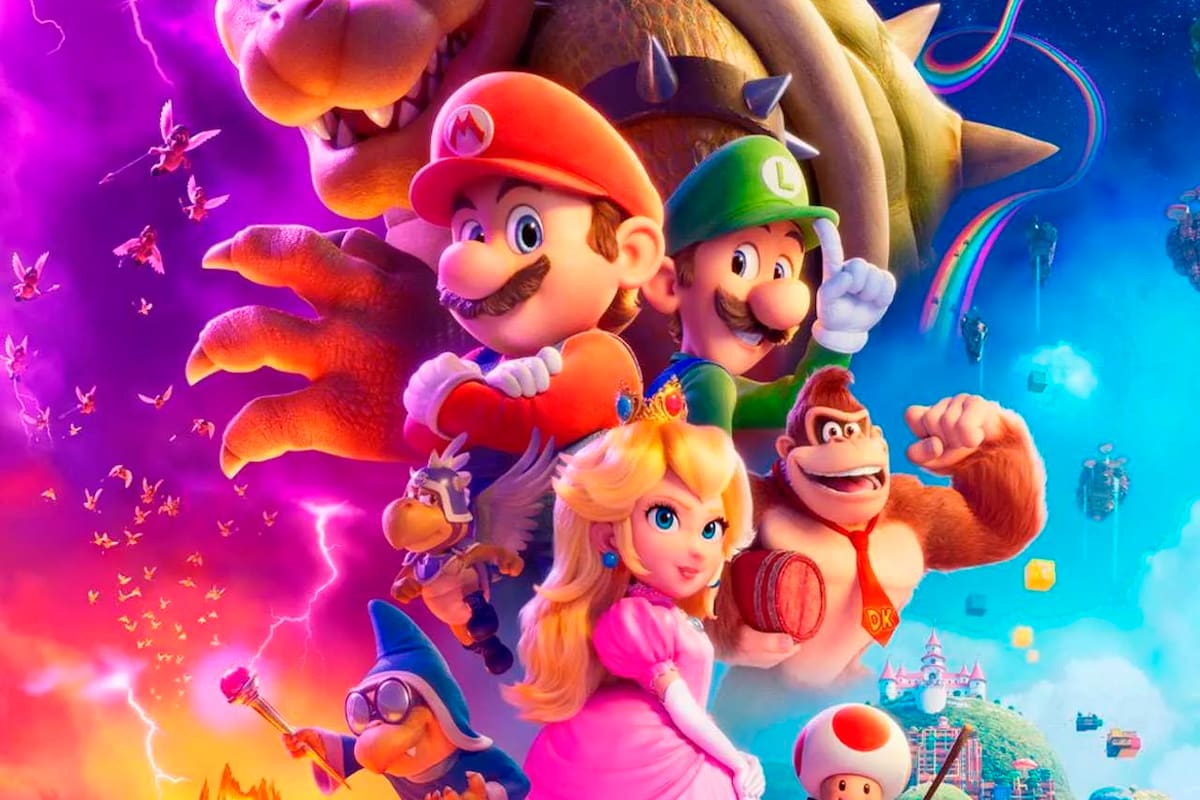 Fans find curious official posters of Super Mario Bros. The Movie in the US