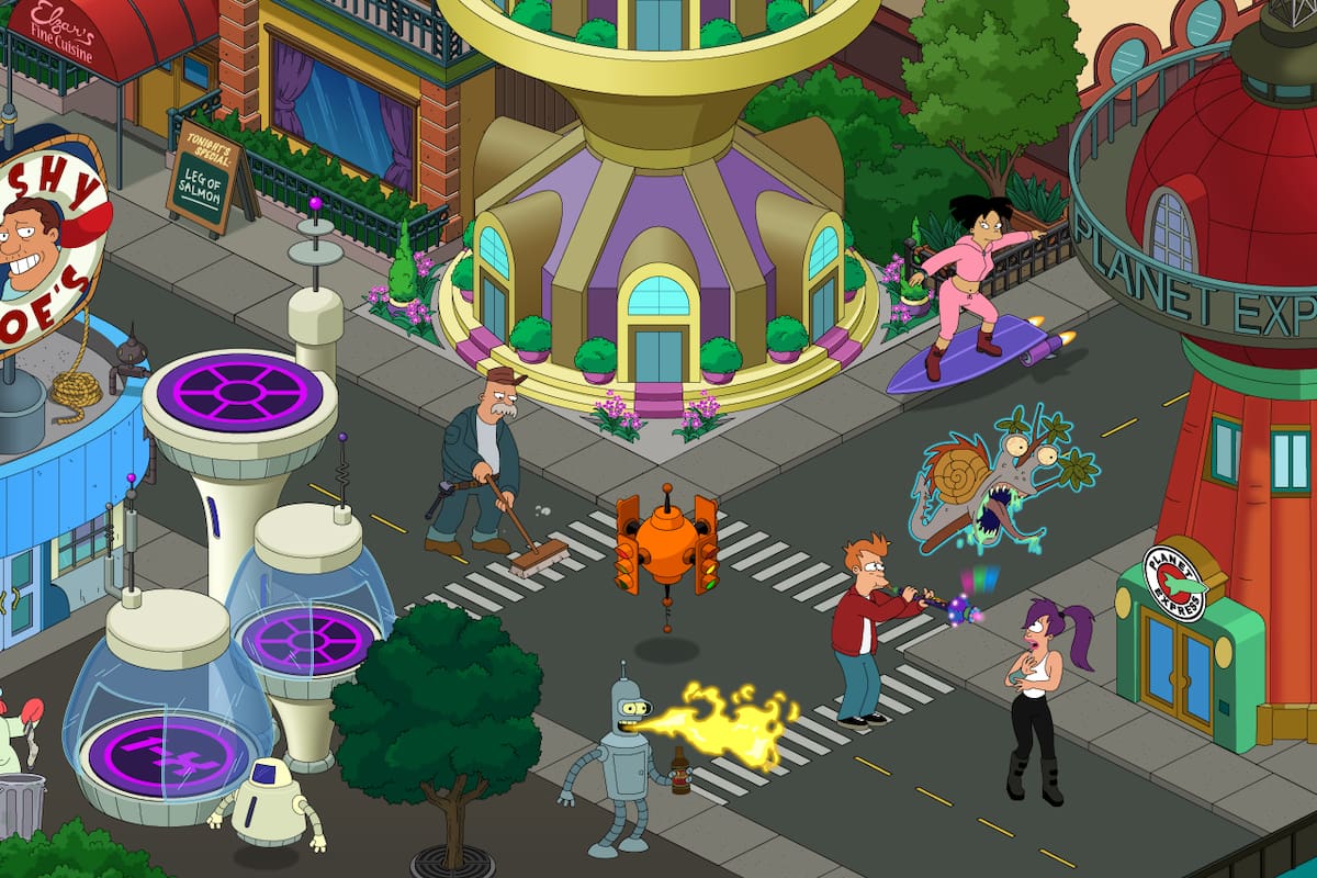 El juego de Futurama para móviles ya tiene fecha de lanzamiento