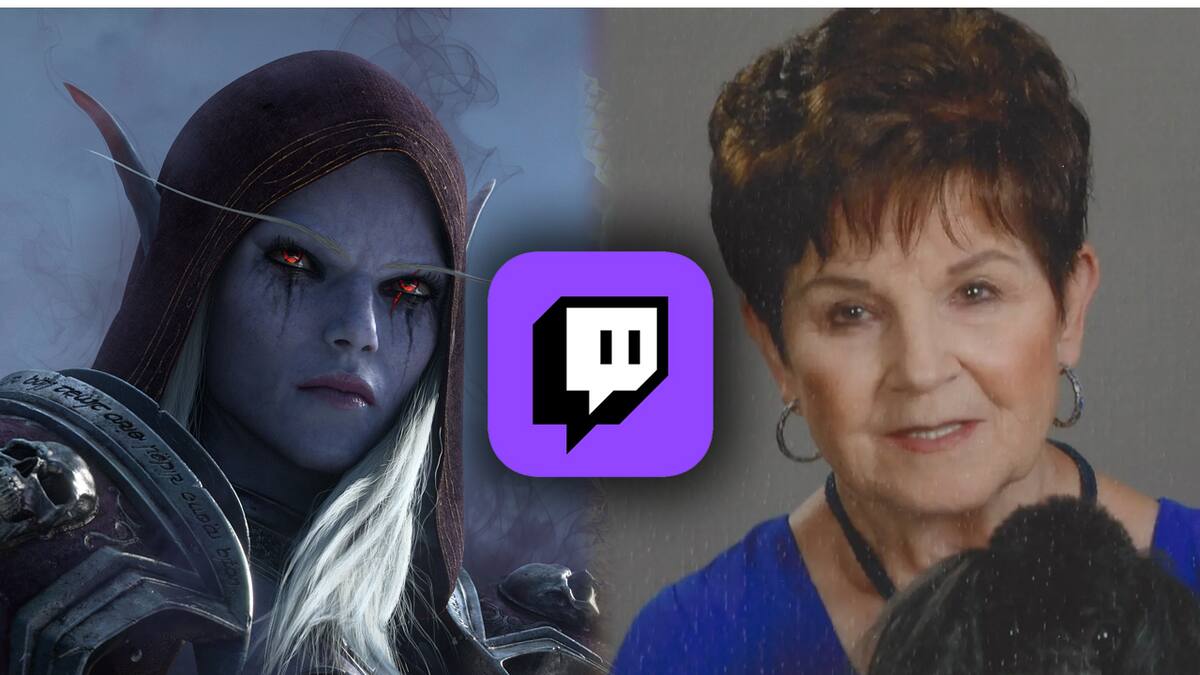 WoWGrandma78 suele transmitir World of Warcraft, el popular MMORPG de Blizzard