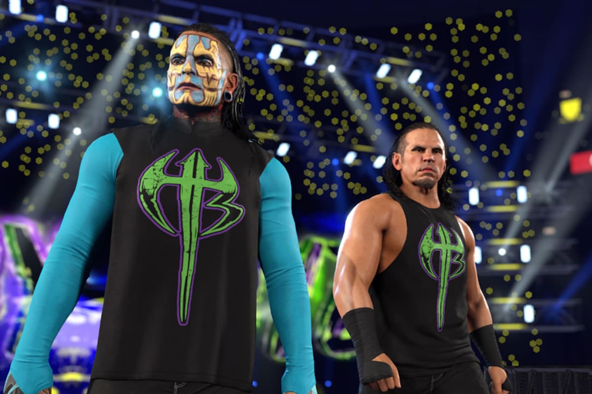 WWE 2K26 sorprende con The Hardy Boyz, Jelly Roll y la estrella mexicana Lady Shani de AAA en su nueva actualización