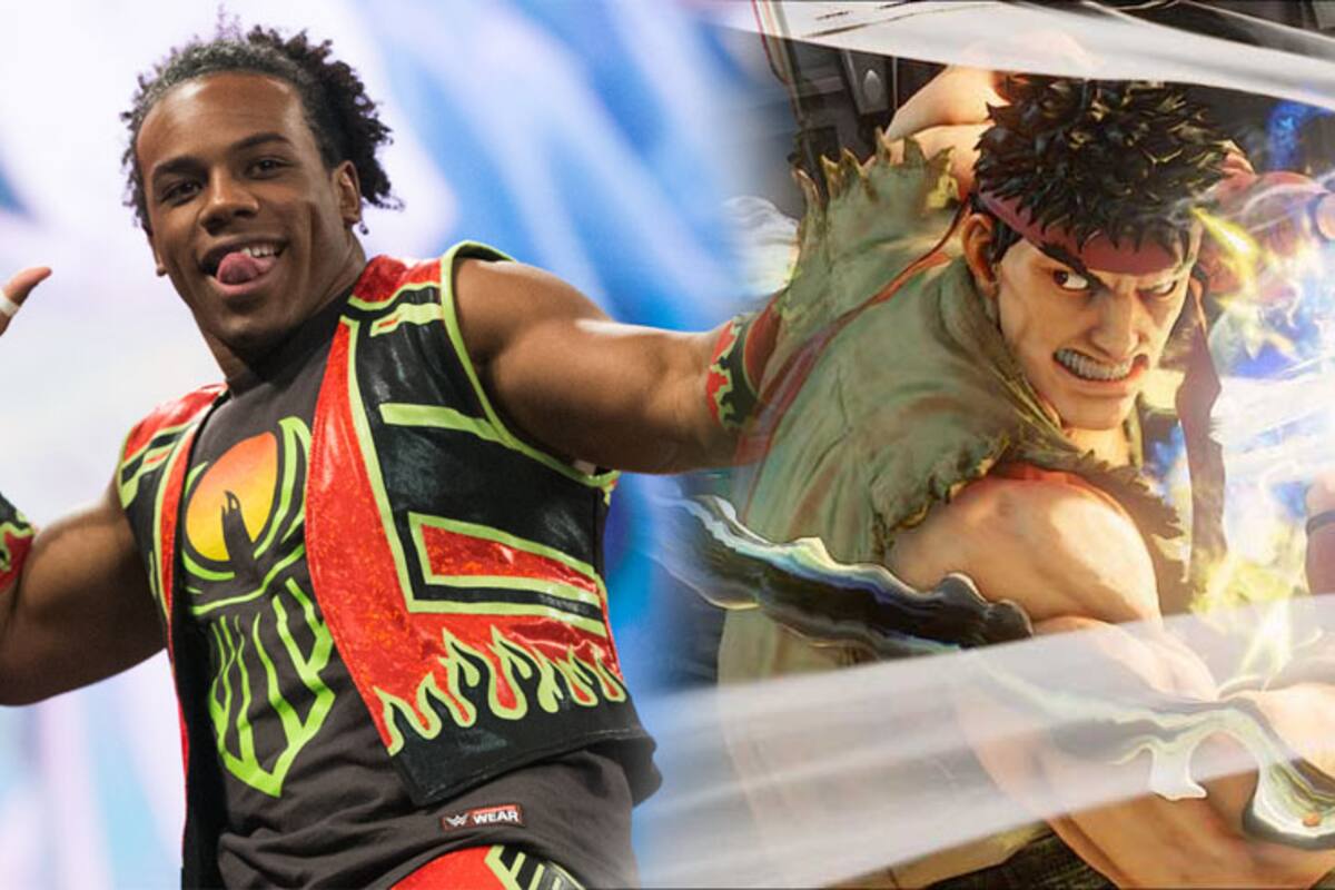 Luchador de la WWE aplica un Hadouken a su oponente