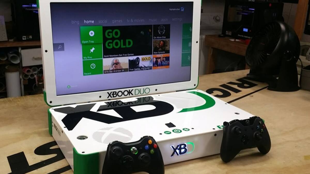 Xbook Duo reproduce títulos de Xbox One y Xbox 360