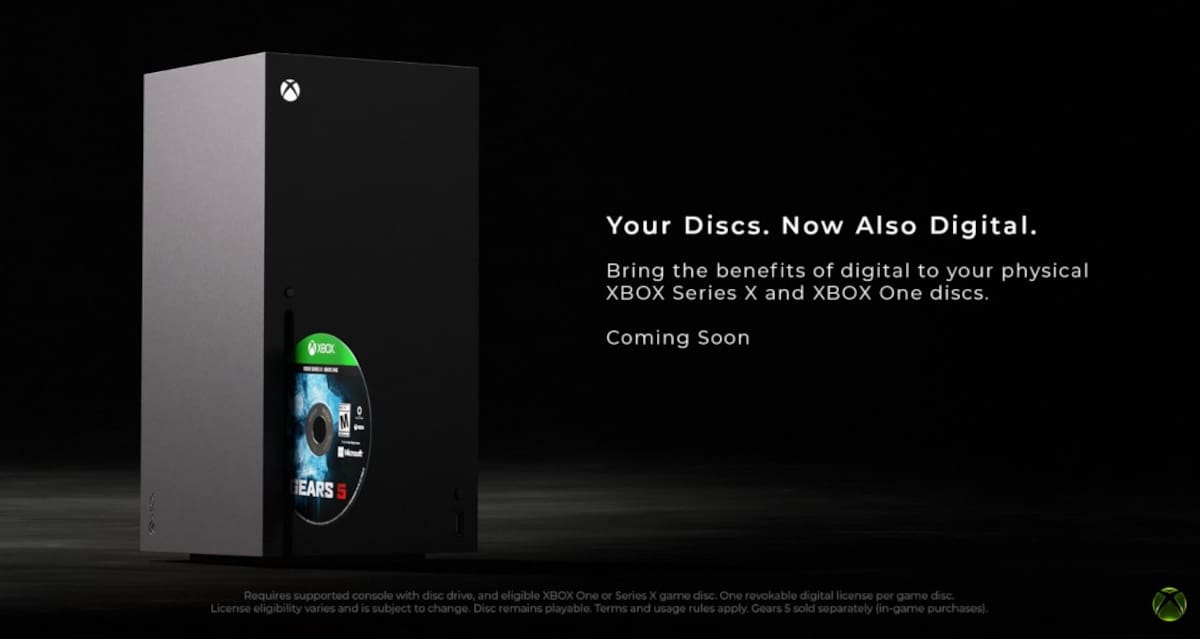 XBOX Disc to Digital