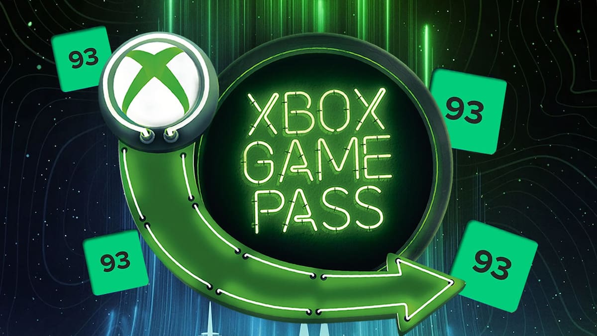 XBOX Game Pass 93 Metacritic