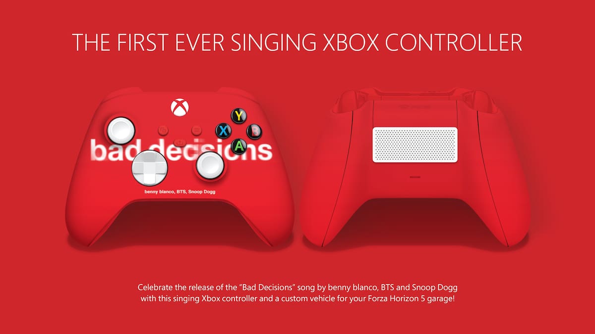 Xbox has revealed a very odd collectible as part of a musical collaboration