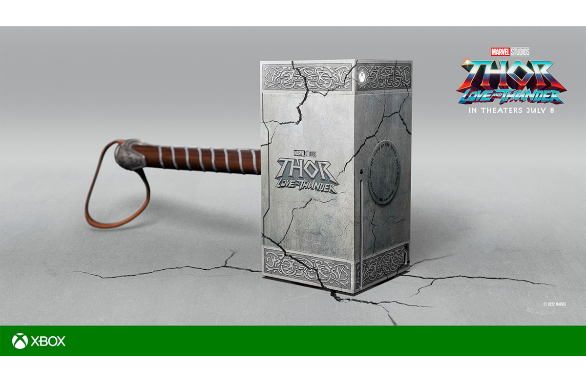Get in all the love and thunder with this Thor-inspired console