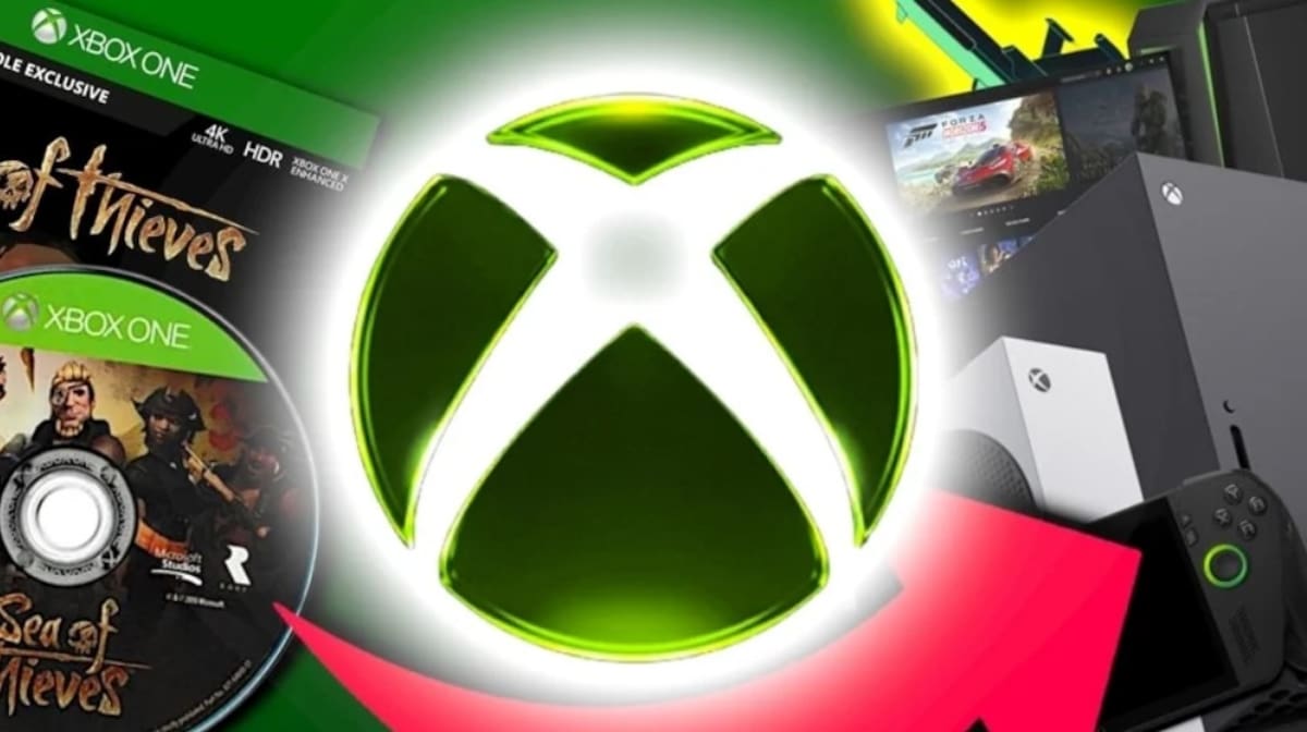 XBOX logo juegos físicos consolas disc to digital
