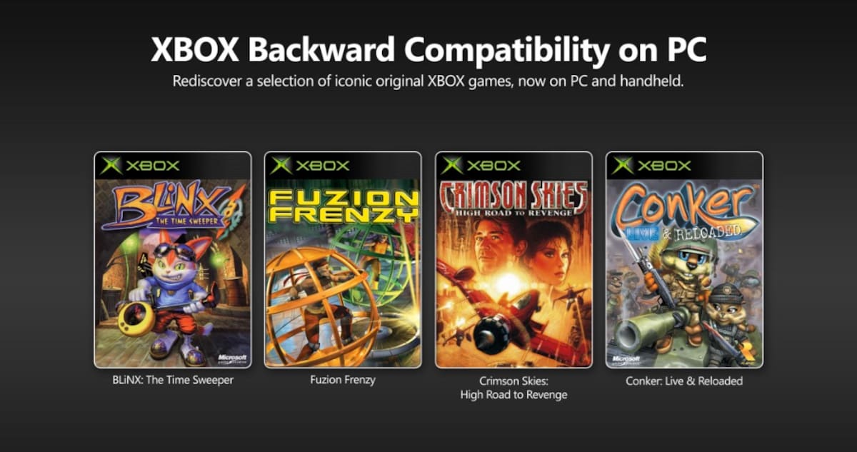 XBOX retrocompatibilidad PC