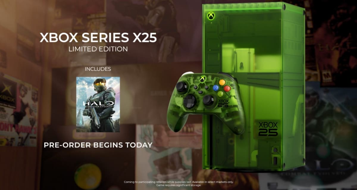 XBOX Series X 25 aniversario Halo