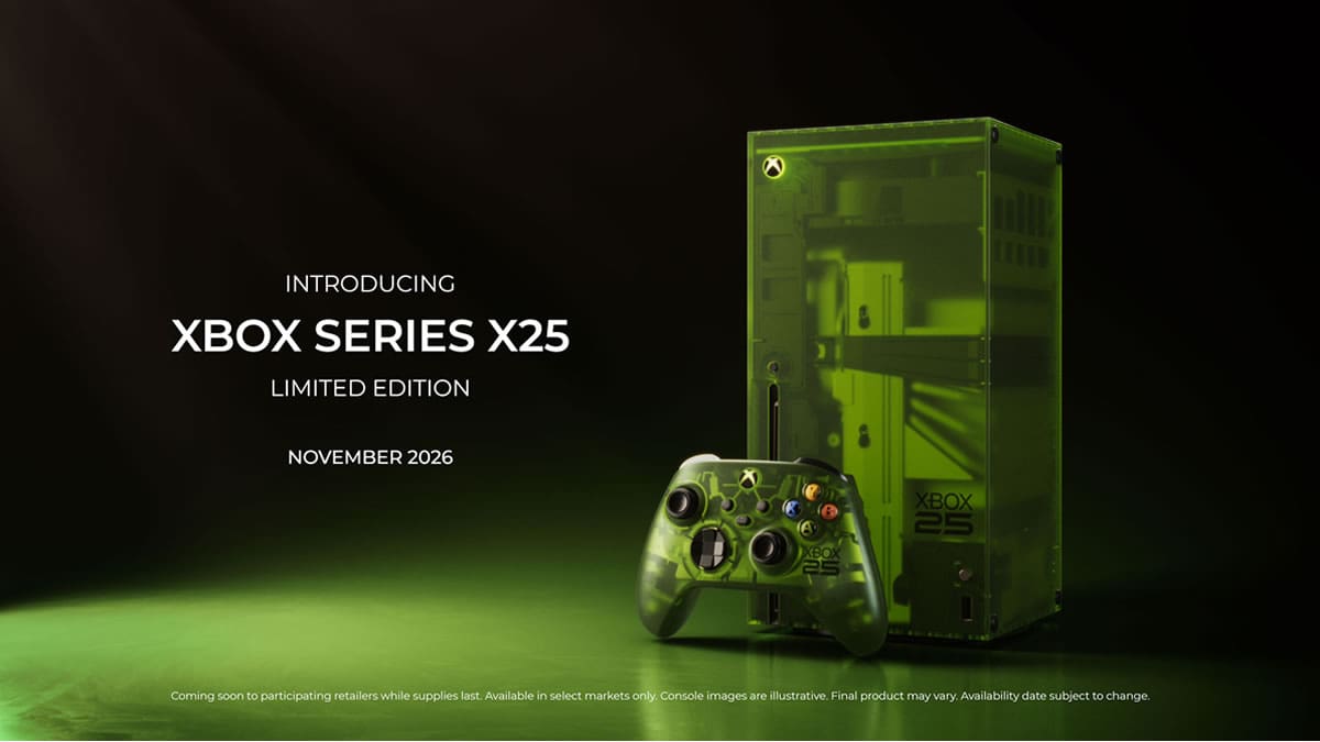 XBOX Series X 25th anniversary