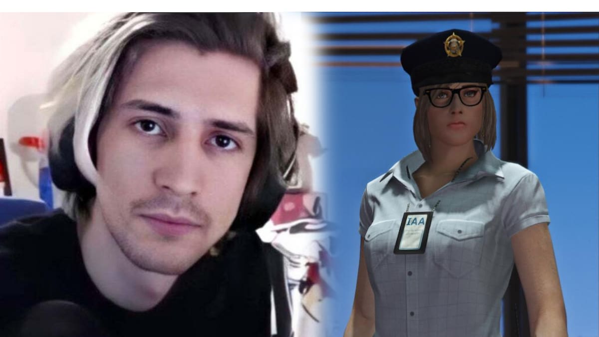 xQc también afirmó que la mujer no sabía jugar y que era una tonta
