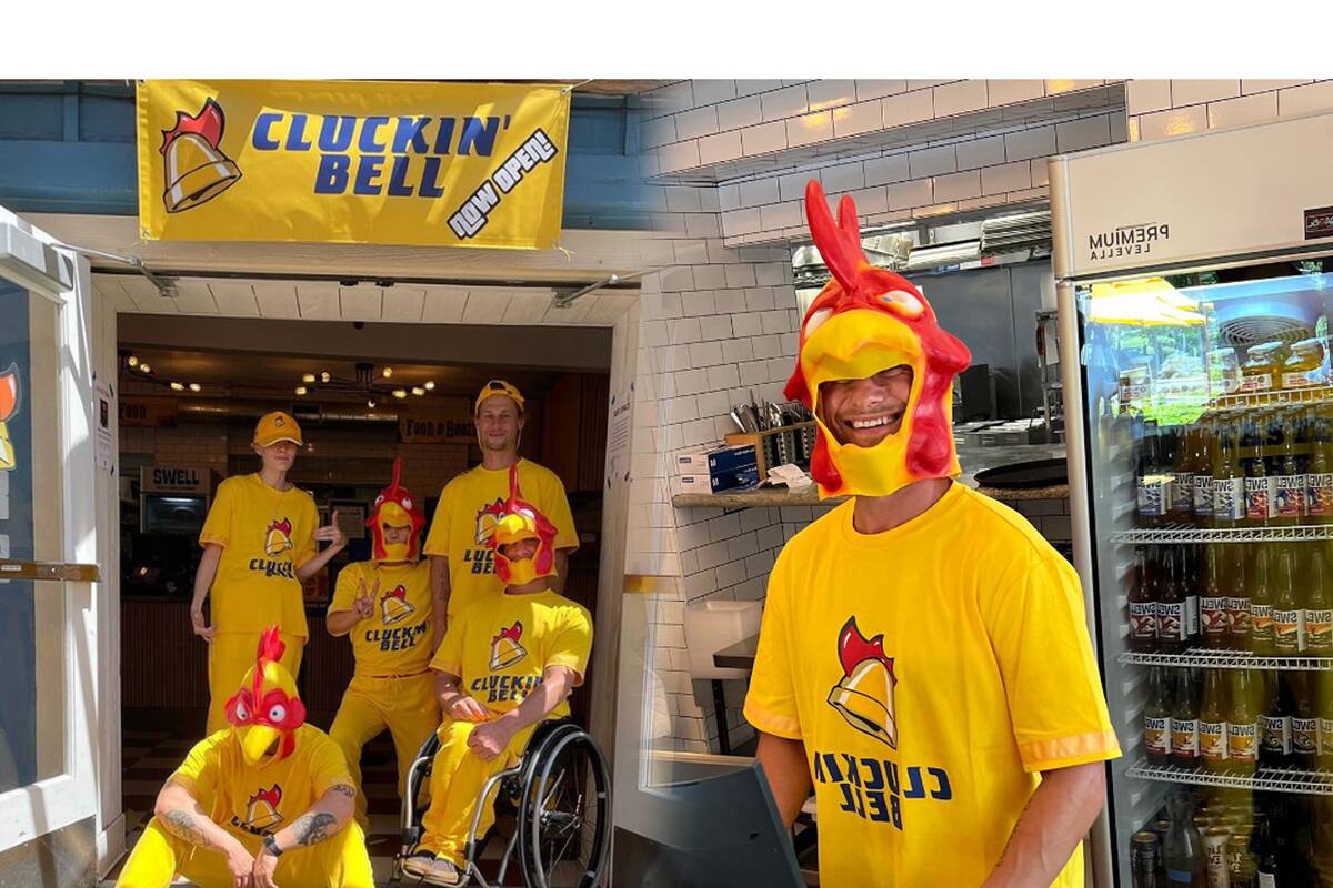 Fans de Grand Theft Auto hacen su propio Cluckin' Bell en la vida real