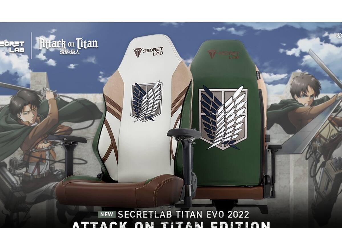 ¿Fan de Attack on Titan? Esta nueva silla gamer te encantará