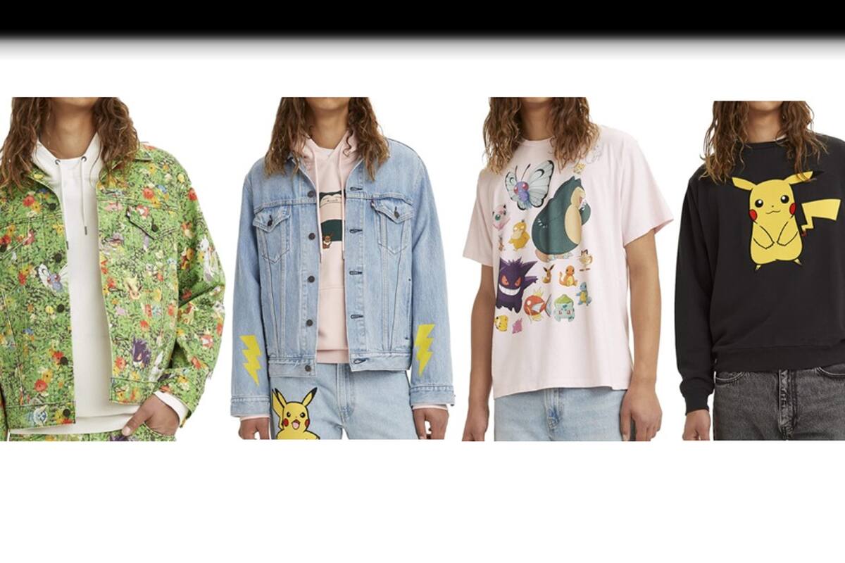 La línea de ropa de Pokémon y Levi's llega a México; checa dónde comprarla