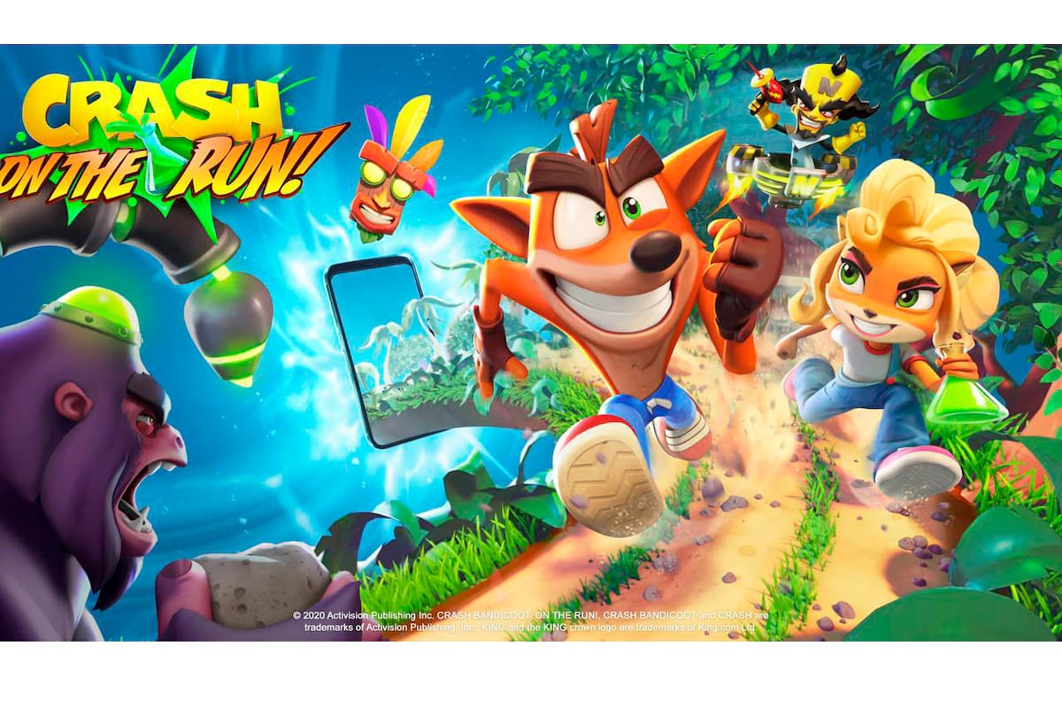 Crash on the Run ya está disponible para iPhone y Android