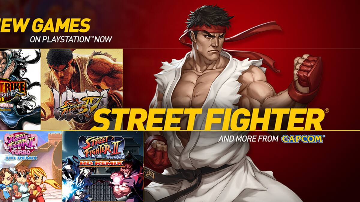 Ya puedes jugar títulos de Street Fighter y Resident Evil en el servicio de Sony