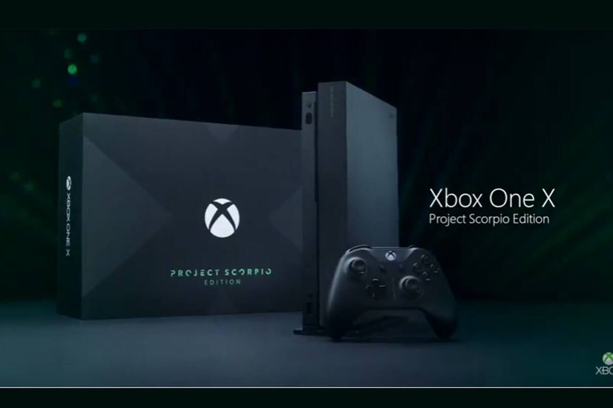 Conoce el Xbox One X Project Scorpio Edition