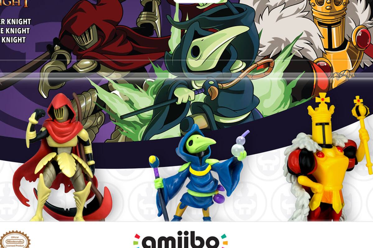 Revelan nuevo set de amiibo de Shovel Knight