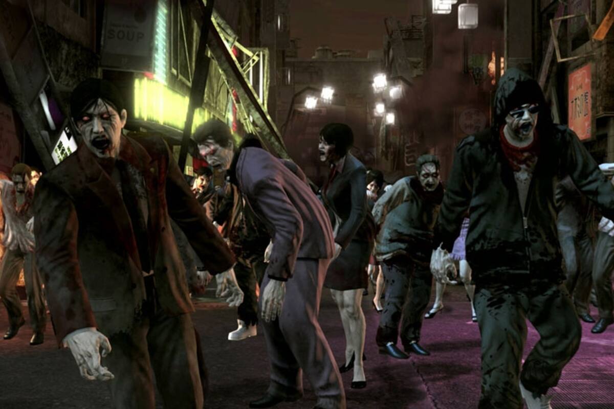 Yakuza: Dead Souls: Mata un zombi
