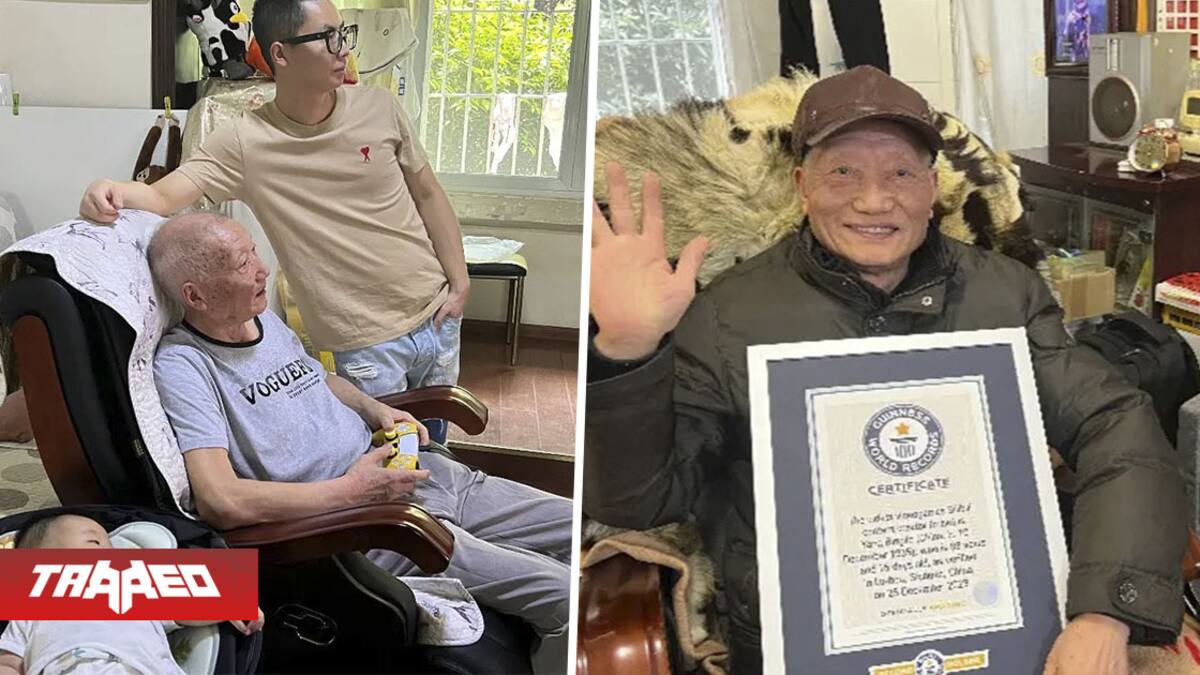 Yang Binglin, originario de China, fue celebrado por los Guinness World Records