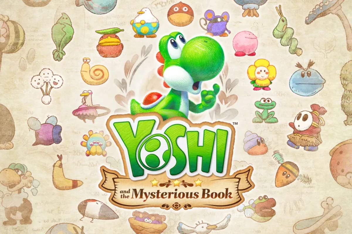 Yoshi and the Mysterious Book ya tiene precio, tamaño de descarga y más detalles rumbo a su esperado debut en Nintendo Switch 2