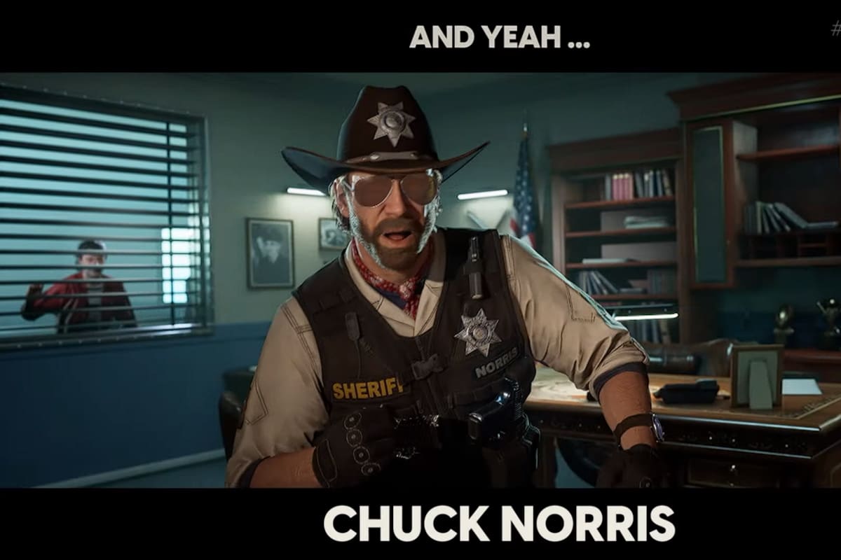 The Game Awards 2022: Crime Boss: Rockay City is revealed and Chuck Norris is in it!