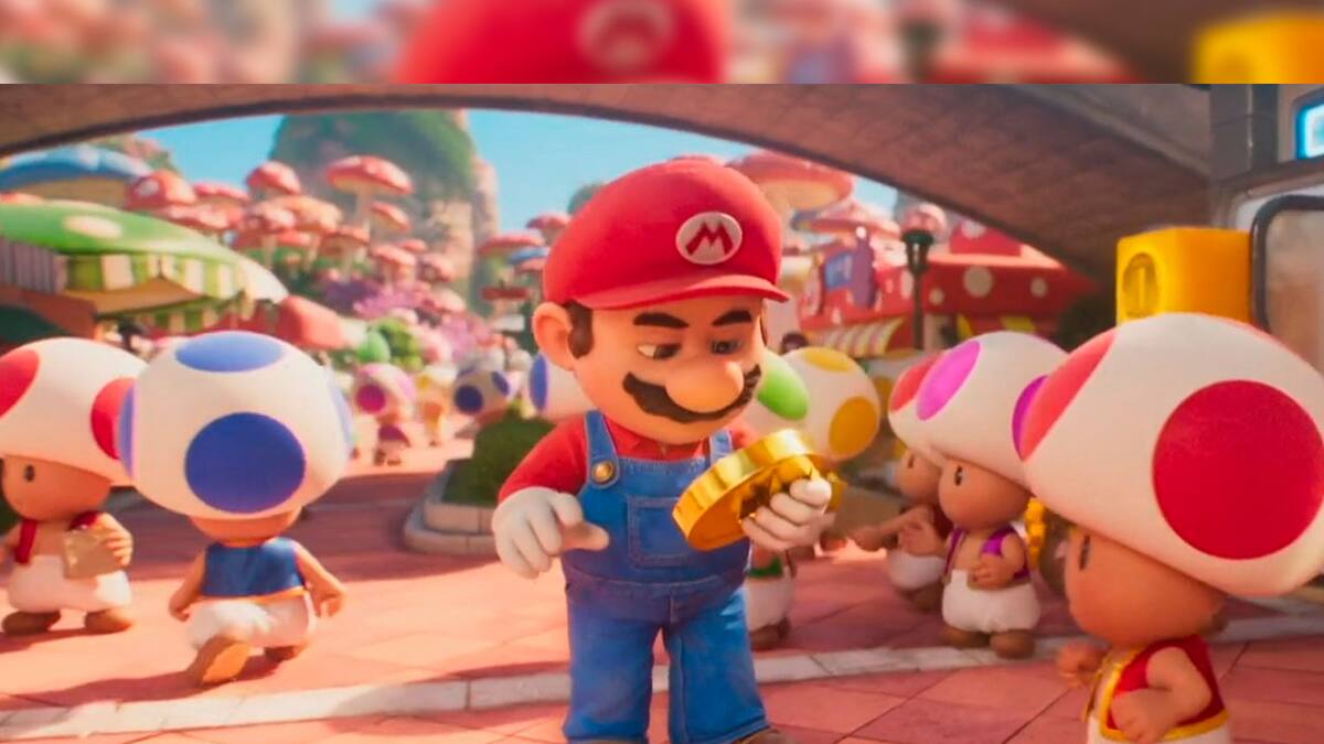 Your first full glimpse into the Mushroom Kingdom