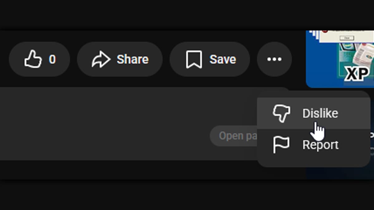 YouTube Dislike