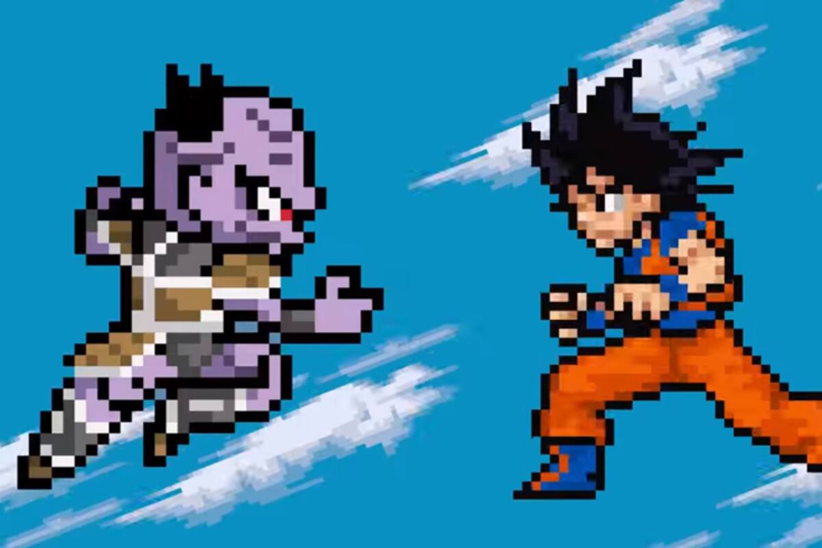 Recrean opening de Dragon Ball Super en Pixel Art