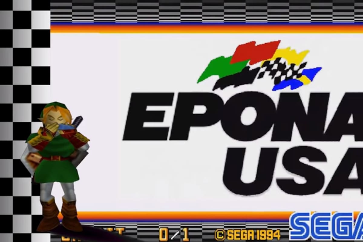 El mash-up que nunca supiste que querías: Epona y Daytona USA