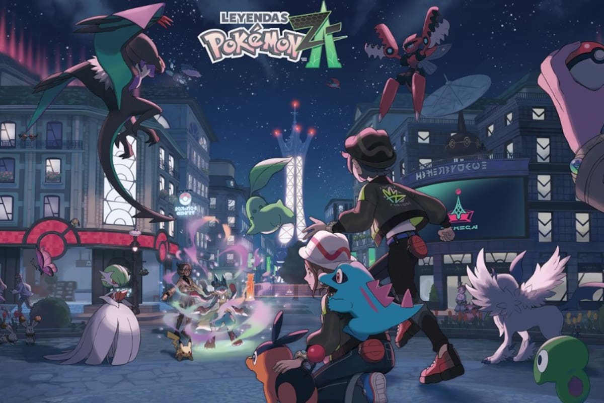 Pokémon Legends: Z-A confirma su peso en Nintendo Switch y Nintendo Switch 2: la diferencia es considerable