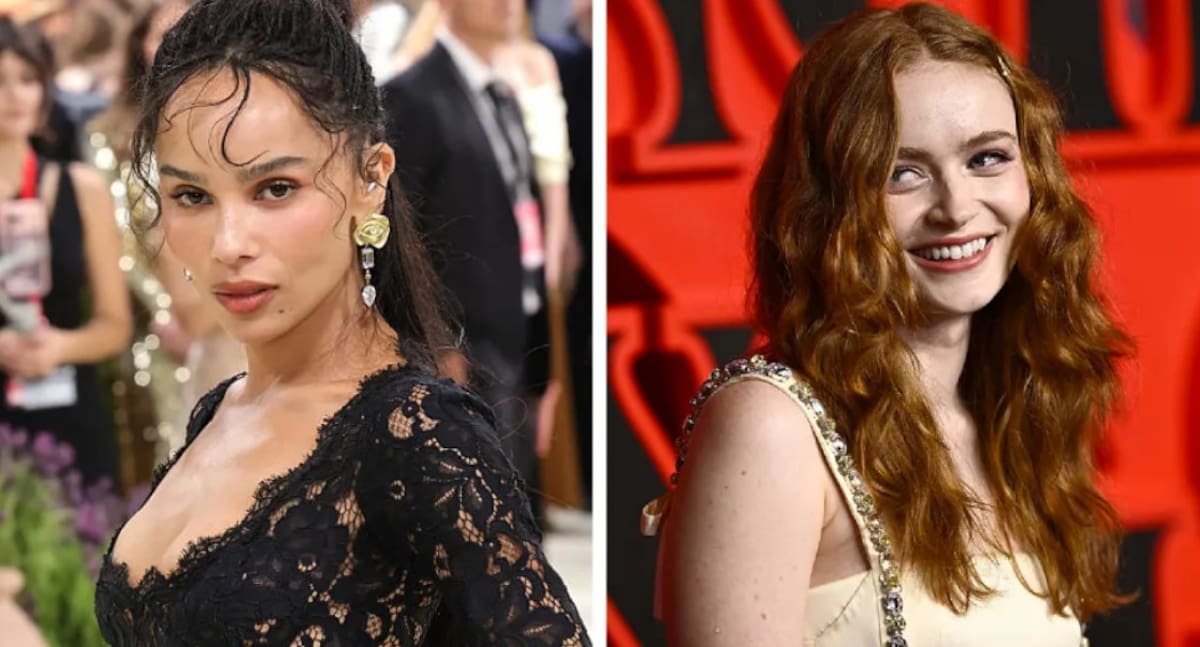Zoë Kravitz y Sadie Sink