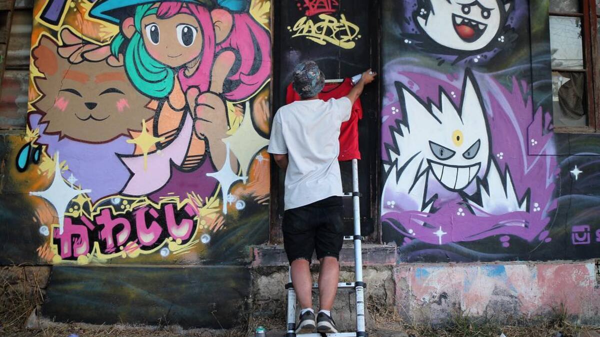 Ztatik junto a Street Life Crew se han dedicado a una interesante forma de ilustración